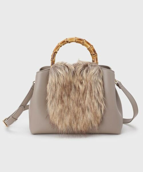 COUP DE CHANCE / クードシャンス トートバッグ | バンブーファートート | 詳細8