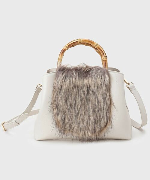 COUP DE CHANCE / クードシャンス トートバッグ | バンブーファートート | 詳細9