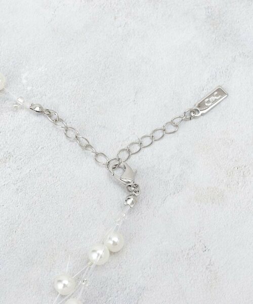 COUP DE CHANCE / クードシャンス ネックレス・ペンダント・チョーカー | フローボール／ショートネックレス／パール調ネックレス／軽量 | 詳細3