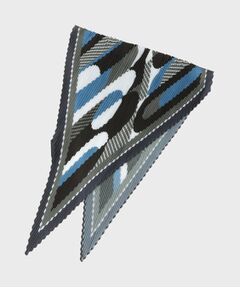 COUP DE CHANCE / クードシャンス バンダナ・スカーフ | ジオメトリックプリーツ／ミニスカーフ