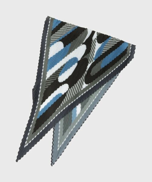 COUP DE CHANCE / クードシャンス バンダナ・スカーフ | ジオメトリックプリーツ／ミニスカーフ | 詳細1