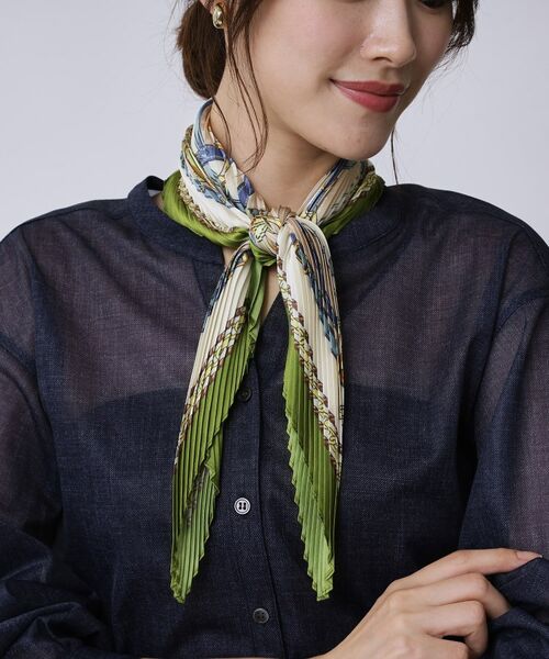 COUP DE CHANCE / クードシャンス バンダナ・スカーフ | ベルトプリーツミニ | 詳細3