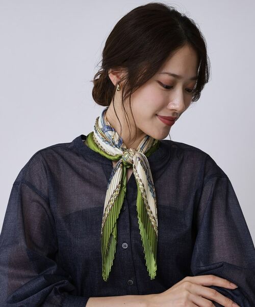 COUP DE CHANCE / クードシャンス バンダナ・スカーフ | ベルトプリーツミニ | 詳細4