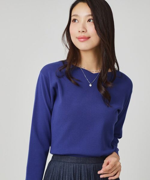 COUP DE CHANCE / クードシャンス ニット・セーター | 【手洗い可】ハートネックのニットトップス | 詳細18