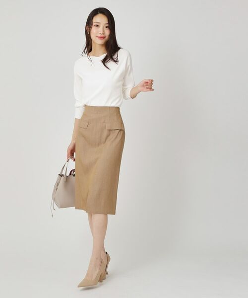 COUP DE CHANCE / クードシャンス ニット・セーター | 【手洗い可】ハートネックのニットトップス | 詳細3