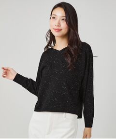 COUP DE CHANCE / クードシャンス ニット・セーター | 【手洗い可】スパンコール入りニットトップス