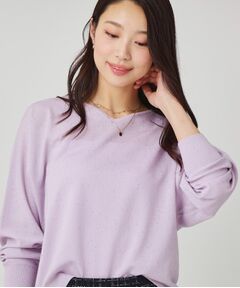 COUP DE CHANCE / クードシャンス ニット・セーター | 【手洗い可】スパンコール入りニットトップス