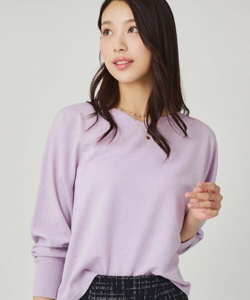 COUP DE CHANCE / クードシャンス ニット・セーター | 【手洗い可】スパンコール入りニットトップス | 詳細10