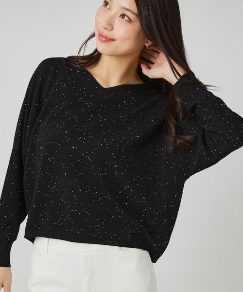 COUP DE CHANCE / クードシャンス ニット・セーター | 【手洗い可】スパンコール入りニットトップス | 詳細6