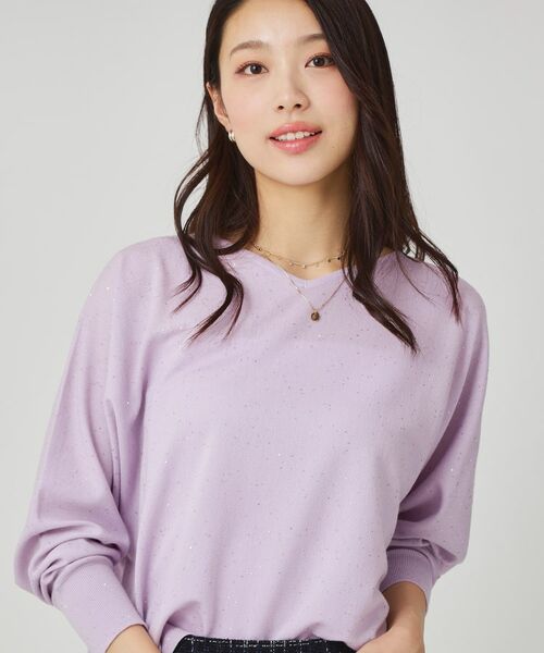 COUP DE CHANCE / クードシャンス ニット・セーター | 【手洗い可】スパンコール入りニットトップス | 詳細9