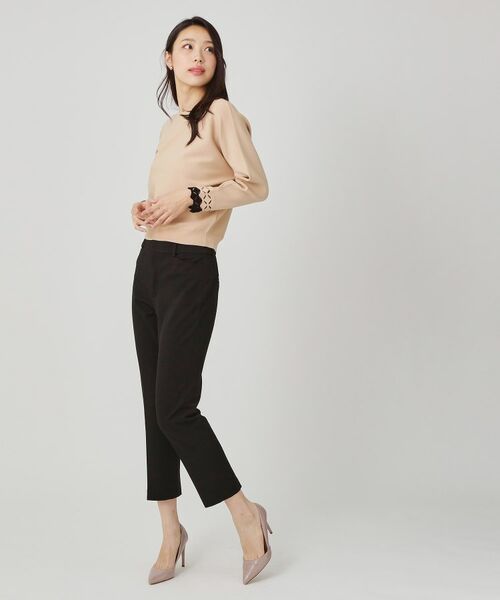 COUP DE CHANCE / クードシャンス ニット・セーター | 【手洗い可】袖透かし柄ニットトップス | 詳細11