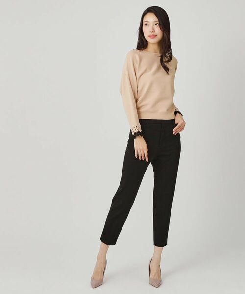 COUP DE CHANCE / クードシャンス ニット・セーター | 【手洗い可】袖透かし柄ニットトップス | 詳細23