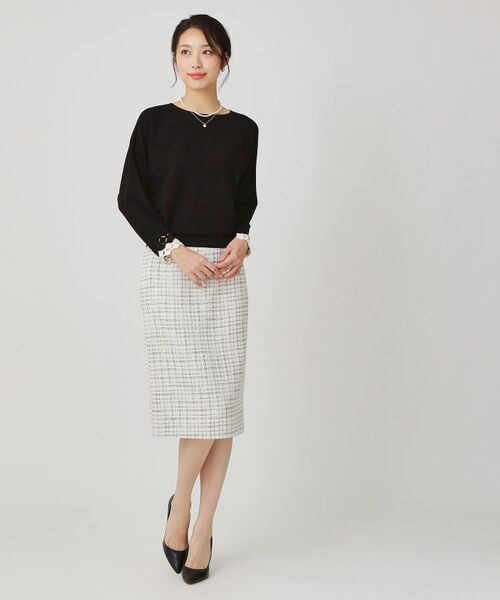 COUP DE CHANCE / クードシャンス ニット・セーター | 【手洗い可】袖透かし柄ニットトップス | 詳細3