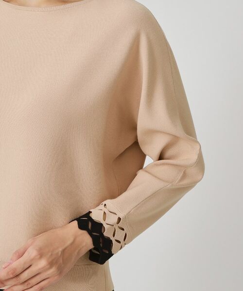 COUP DE CHANCE / クードシャンス ニット・セーター | 【手洗い可】袖透かし柄ニットトップス | 詳細30