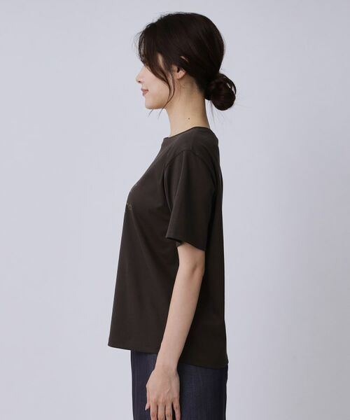 COUP DE CHANCE / クードシャンス Tシャツ | 【手洗い可／日本製／箔プリント】ロゴTシャツ | 詳細10