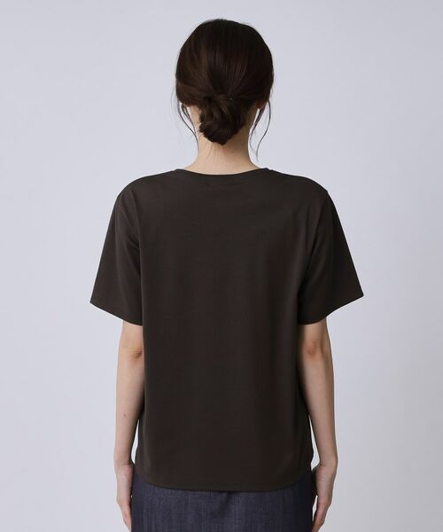 COUP DE CHANCE / クードシャンス Tシャツ | 【手洗い可／日本製／箔プリント】ロゴTシャツ | 詳細11