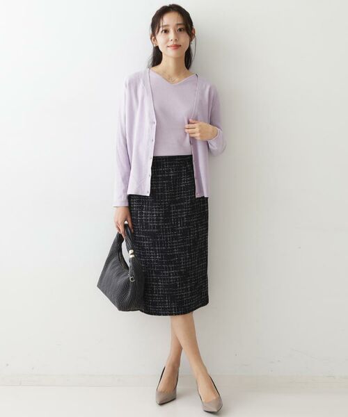 COUP DE CHANCE / クードシャンス カーディガン・ボレロ | 【手洗い可】スパンコール入ニットカーディガン | 詳細18