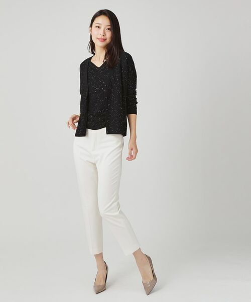 COUP DE CHANCE / クードシャンス カーディガン・ボレロ | 【手洗い可】スパンコール入ニットカーディガン | 詳細7