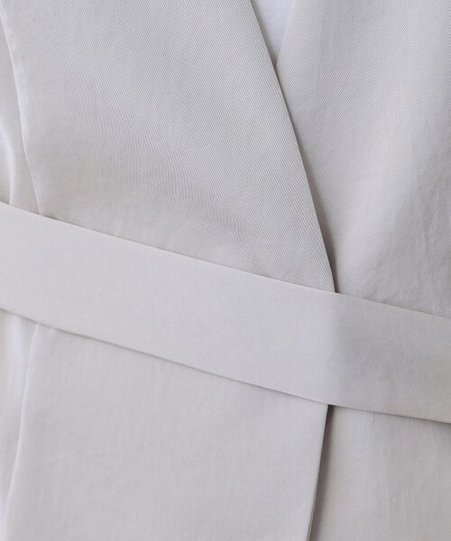 COUP DE CHANCE / クードシャンス ベスト | 【手洗い可/日本製】カラーレスジレ | 詳細12