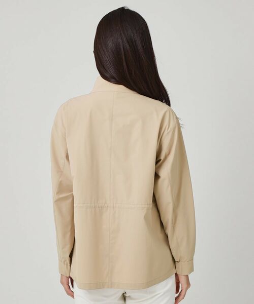 COUP DE CHANCE / クードシャンス レザーブルゾン・ジャケット | 【手洗い可/裏地なし/ウエスト絞り可】スタンド衿ブルゾン | 詳細11