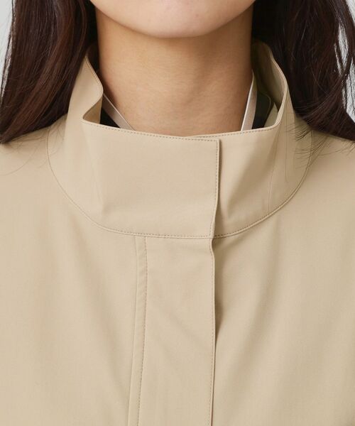 COUP DE CHANCE / クードシャンス レザーブルゾン・ジャケット | 【手洗い可/裏地なし/ウエスト絞り可】スタンド衿ブルゾン | 詳細12