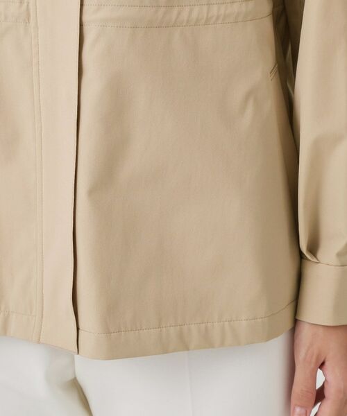 COUP DE CHANCE / クードシャンス レザーブルゾン・ジャケット | 【手洗い可/裏地なし/ウエスト絞り可】スタンド衿ブルゾン | 詳細15