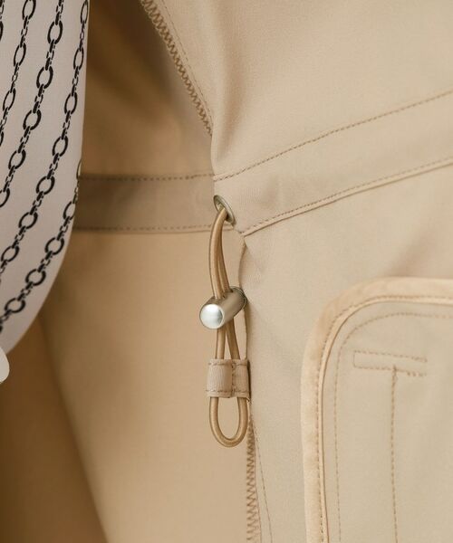 COUP DE CHANCE / クードシャンス レザーブルゾン・ジャケット | 【手洗い可/裏地なし/ウエスト絞り可】スタンド衿ブルゾン | 詳細17