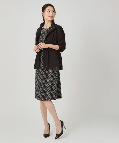 COUP DE CHANCE / クードシャンス レザーブルゾン・ジャケット | 【手洗い可/裏地なし/ウエスト絞り可】スタンド衿ブルゾン | 詳細3