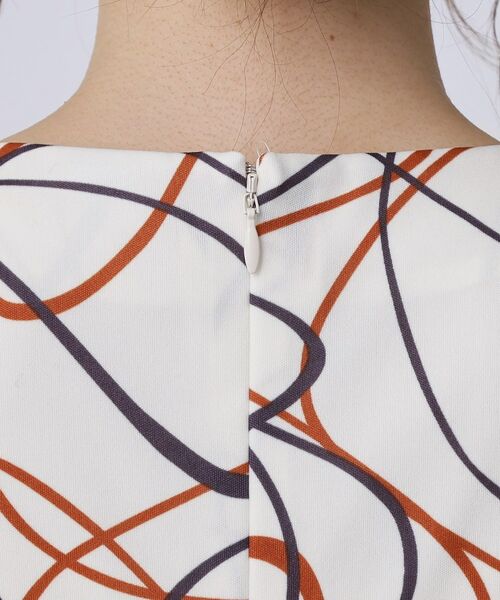 COUP DE CHANCE / クードシャンス ミニ丈・ひざ丈ワンピース | 【手洗い可／日本製】ジャージ素材タイトワンピース | 詳細14