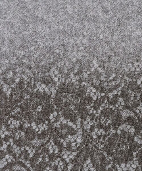 COUP DE CHANCE / クードシャンス ミニ丈・ひざ丈ワンピース | 【手洗い可／日本製】レース柄プリントワンピース | 詳細12