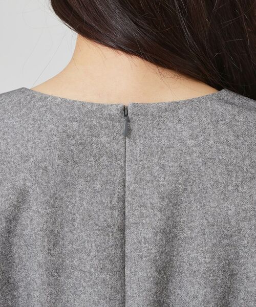 COUP DE CHANCE / クードシャンス ミニ丈・ひざ丈ワンピース | 【手洗い可／日本製】レース柄プリントワンピース | 詳細17