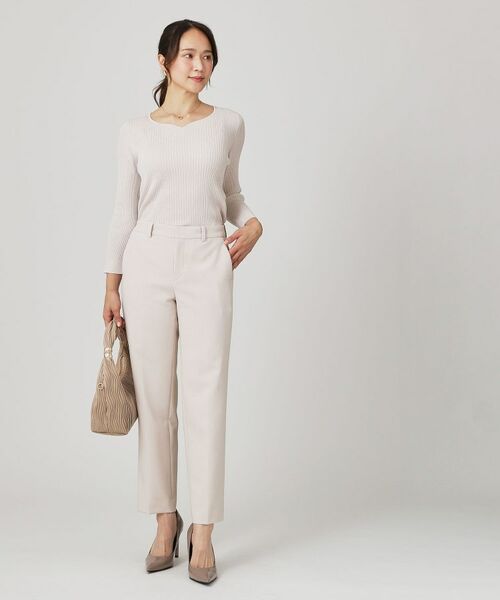 COUP DE CHANCE / クードシャンス パンツ | 【手洗い可／日本製／スーツ可】ストレートパンツ | 詳細6