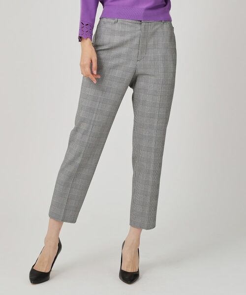 COUP DE CHANCE / クードシャンス ショート・ハーフ・半端丈パンツ | 【手洗い可/日本製/ストレッチ】定番センタープレス入りパンツ | 詳細13