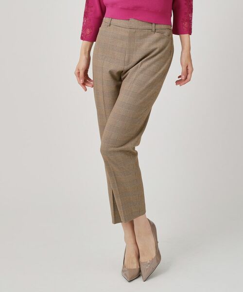 COUP DE CHANCE / クードシャンス ショート・ハーフ・半端丈パンツ | 【手洗い可/日本製/ストレッチ】定番センタープレス入りパンツ | 詳細17