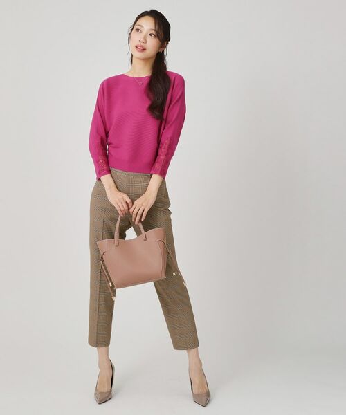 COUP DE CHANCE / クードシャンス ショート・ハーフ・半端丈パンツ | 【手洗い可/日本製/ストレッチ】定番センタープレス入りパンツ | 詳細18