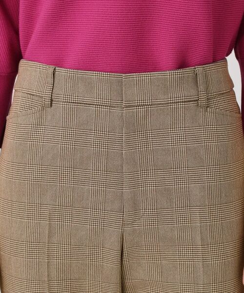 COUP DE CHANCE / クードシャンス ショート・ハーフ・半端丈パンツ | 【手洗い可/日本製/ストレッチ】定番センタープレス入りパンツ | 詳細30