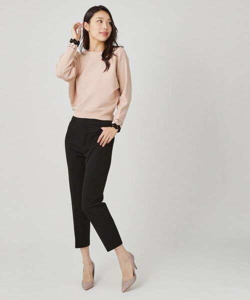 COUP DE CHANCE / クードシャンス ショート・ハーフ・半端丈パンツ | 【手洗い可/日本製/ストレッチ】定番センタープレス入りパンツ | 詳細7