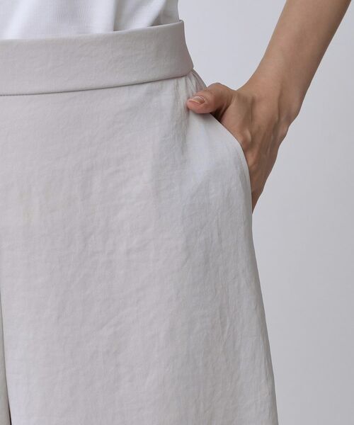COUP DE CHANCE / クードシャンス パンツ | 【手洗い可/日本製】サイドスリット入りワイドパンツ | 詳細20