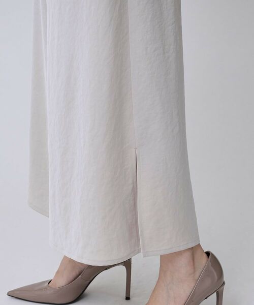 COUP DE CHANCE / クードシャンス パンツ | 【手洗い可/日本製】サイドスリット入りワイドパンツ | 詳細21