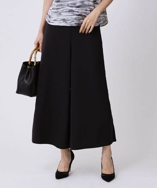 COUP DE CHANCE / クードシャンス パンツ | 【手洗い可/日本製】サイドスリット入りワイドパンツ | 詳細6