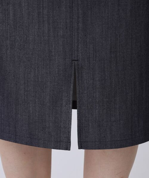 COUP DE CHANCE / クードシャンス スカート | 【手洗い可／日本製】デニム風ナロータイトスカート | 詳細19