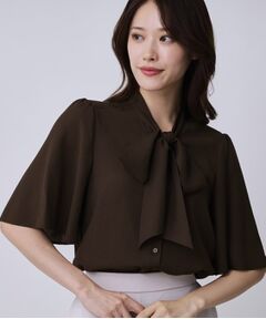COUP DE CHANCE / クードシャンス シャツ・ブラウス | 【手洗い可／日本製】ボウタイブラウス
