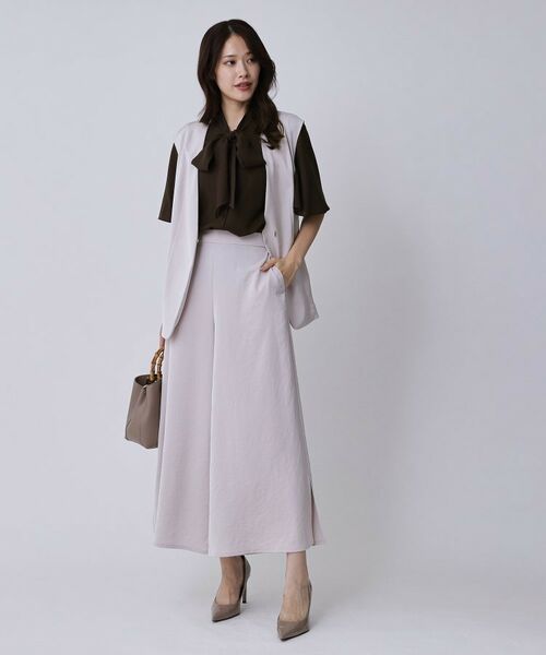 COUP DE CHANCE / クードシャンス シャツ・ブラウス | 【手洗い可／日本製】ボウタイブラウス | 詳細11