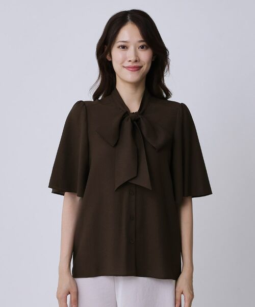 COUP DE CHANCE / クードシャンス シャツ・ブラウス | 【手洗い可／日本製】ボウタイブラウス | 詳細14