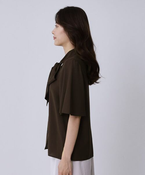 COUP DE CHANCE / クードシャンス シャツ・ブラウス | 【手洗い可／日本製】ボウタイブラウス | 詳細15