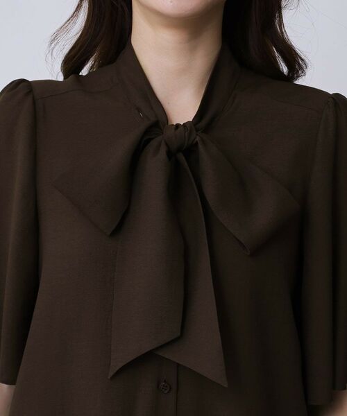 COUP DE CHANCE / クードシャンス シャツ・ブラウス | 【手洗い可／日本製】ボウタイブラウス | 詳細17