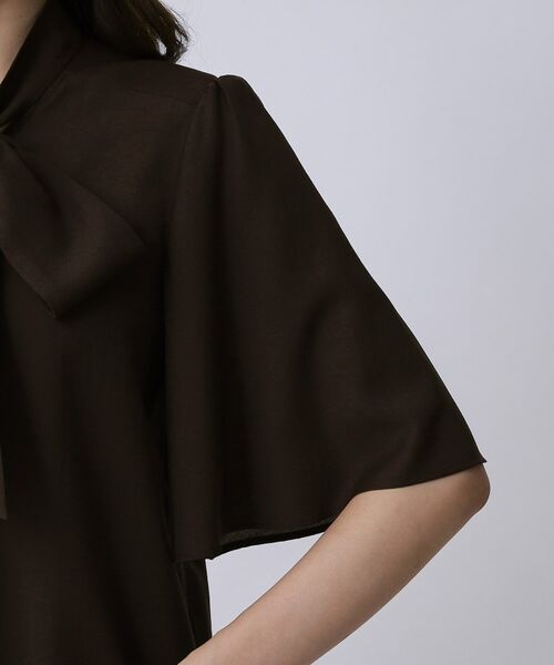 COUP DE CHANCE / クードシャンス シャツ・ブラウス | 【手洗い可／日本製】ボウタイブラウス | 詳細18