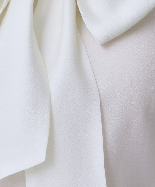 COUP DE CHANCE / クードシャンス シャツ・ブラウス | 【手洗い可／日本製】ボウタイブラウス | 詳細4