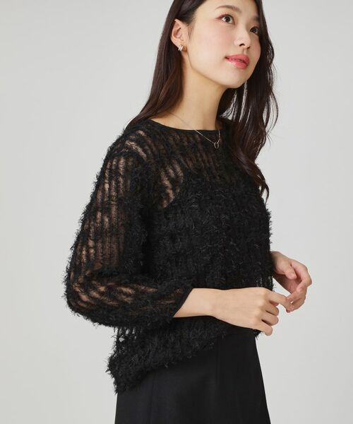 COUP DE CHANCE / クードシャンス シャツ・ブラウス | 【手洗い可／日本製】フェザーチュールのブラウス | 詳細1