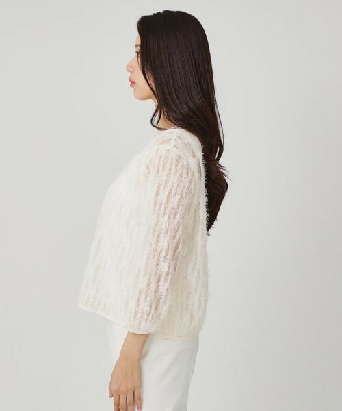 COUP DE CHANCE / クードシャンス シャツ・ブラウス | 【手洗い可／日本製】フェザーチュールのブラウス | 詳細10